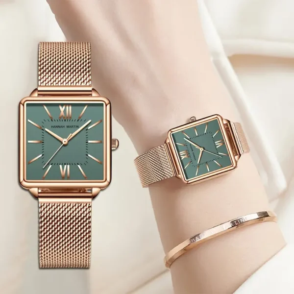 1pc Collection of Stylish Women'S Square Watch - Image 3