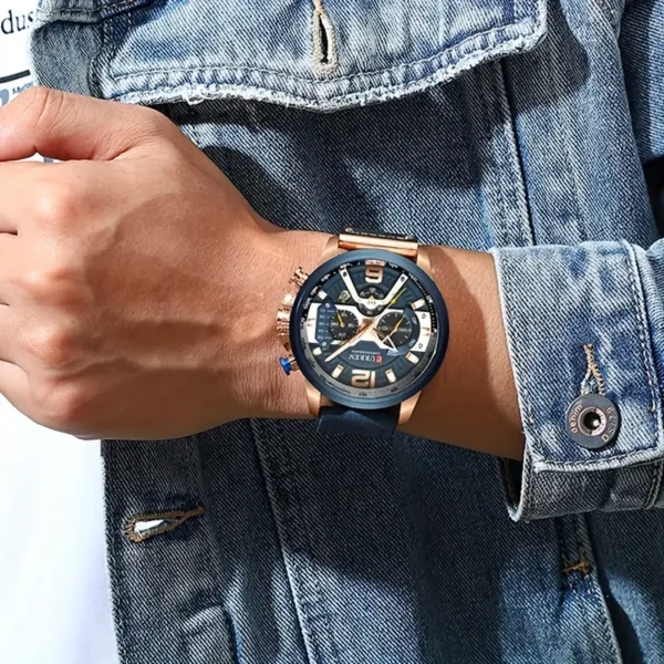 Discover The Latest Collection Of Stylish Men's Watches With Quartz Movement. - Image 2