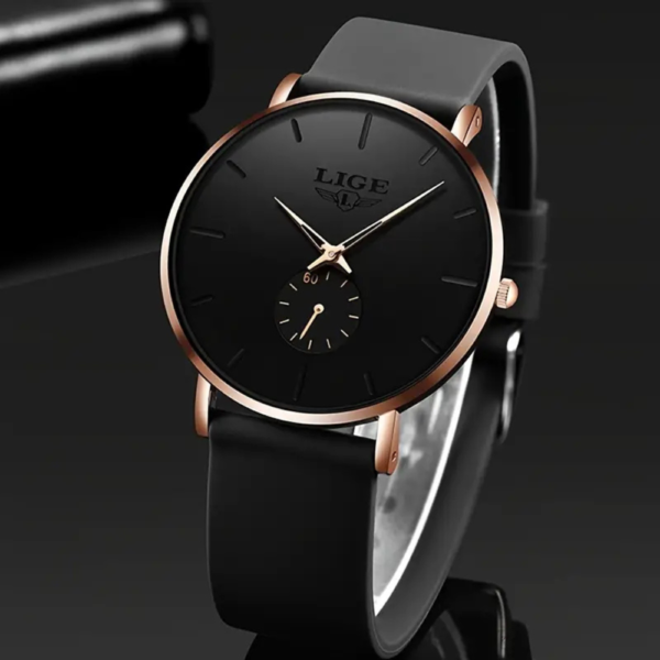 Men's Fashion Ultra-Thin Elegant Quartz Watch, Holiday Gifts